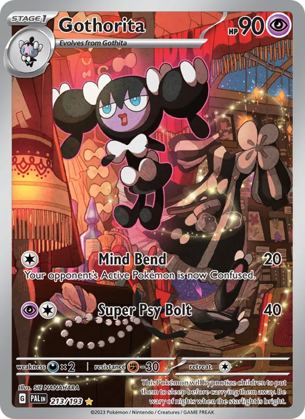 Gothorita #213 – Paldea Evolved card