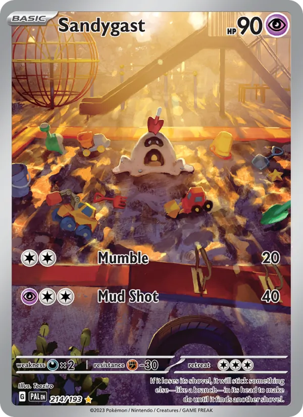 Sandygast #214 – Paldea Evolved card