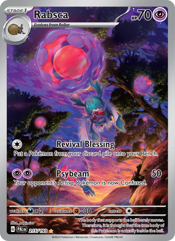 Rabsca #215 – Paldea Evolved card