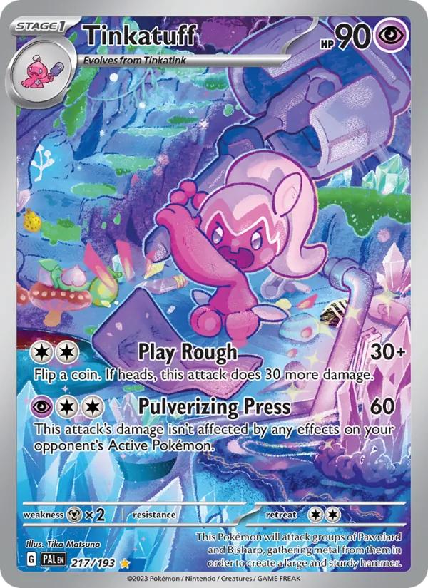 Tinkatuff #217 – Paldea Evolved card