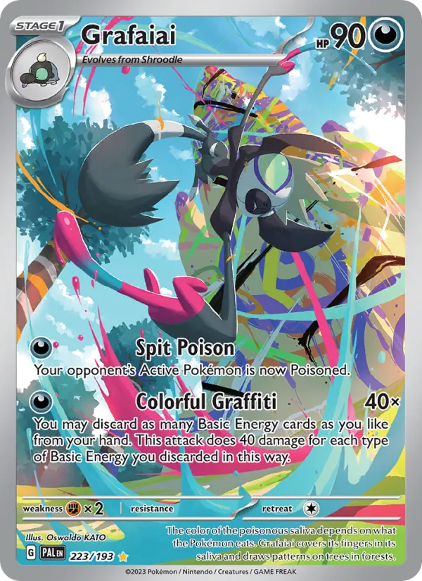 Grafaiai #223 – Paldea Evolved card