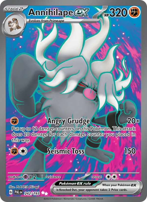 Annihilape ex #242 – Paldea Evolved card