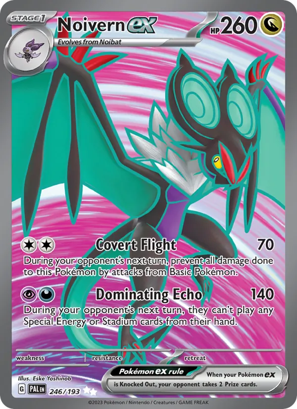 Noivern ex #246 – Paldea Evolved card