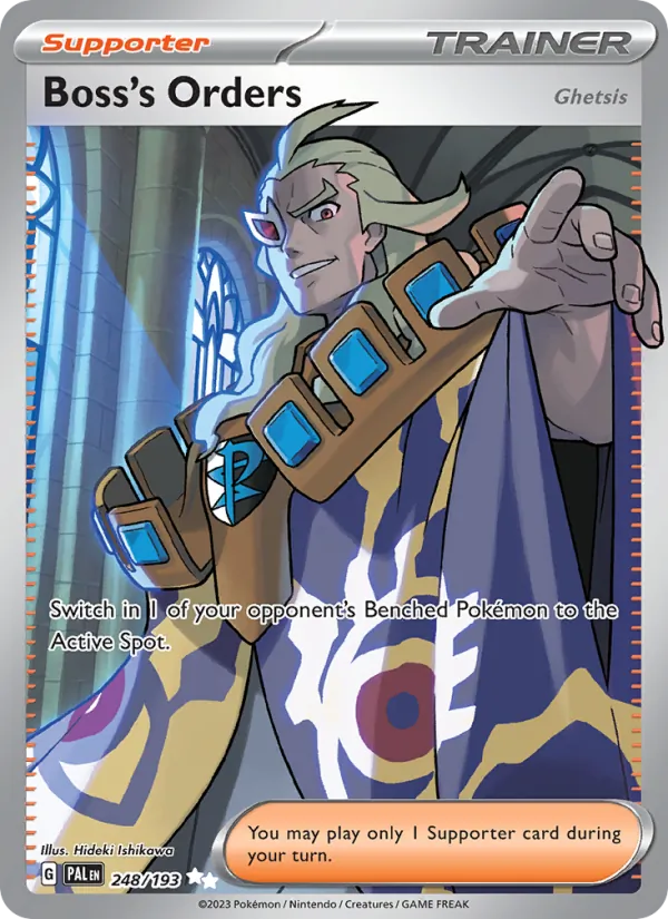 Boss's Orders #248 – Paldea Evolved card