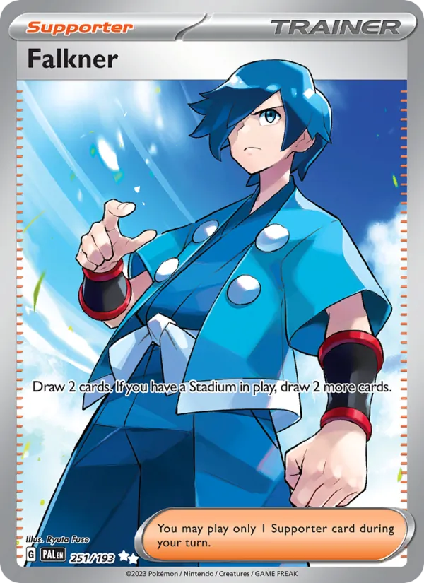 Falkner #251 – Paldea Evolved card