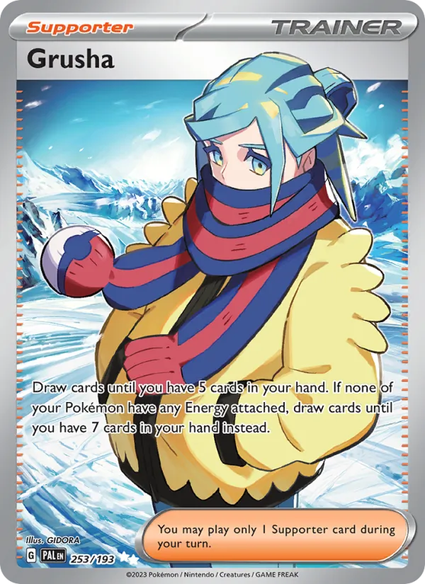 Grusha #253 – Paldea Evolved card