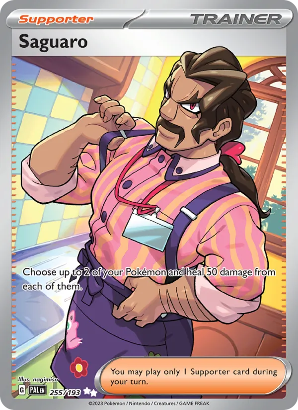 Saguaro #255 – Paldea Evolved card