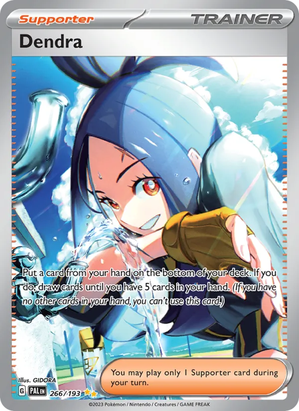 Dendra #266 – Paldea Evolved card