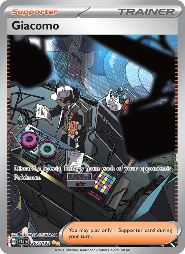 Giacomo #267 – Paldea Evolved card