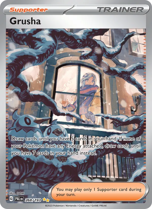 Grusha #268 – Paldea Evolved card