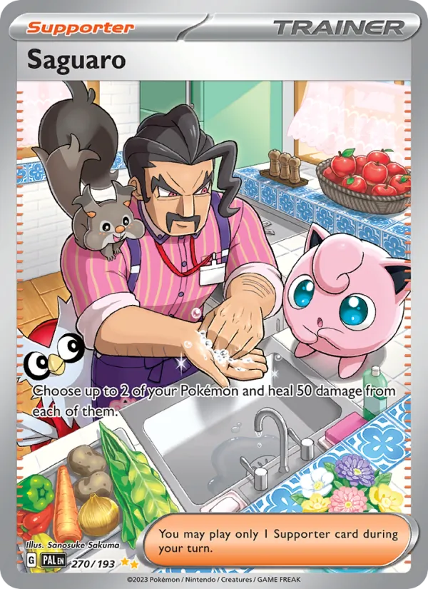 Saguaro #270 – Paldea Evolved card