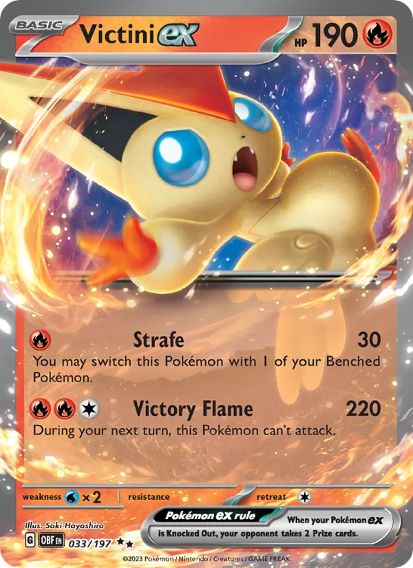 Victini ex #033 – Obsidian Flames card