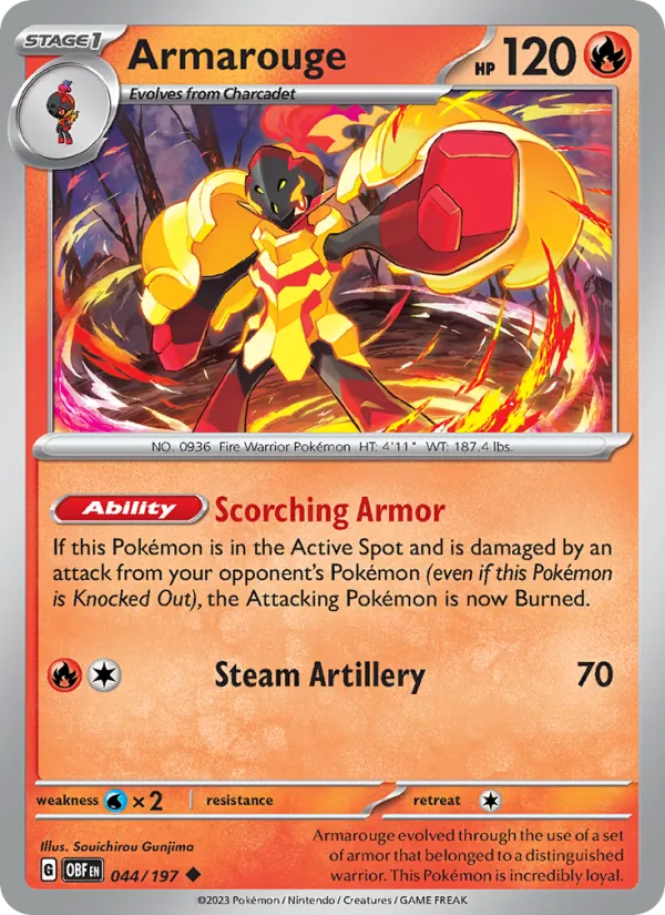 Armarouge #044 – Obsidian Flames card