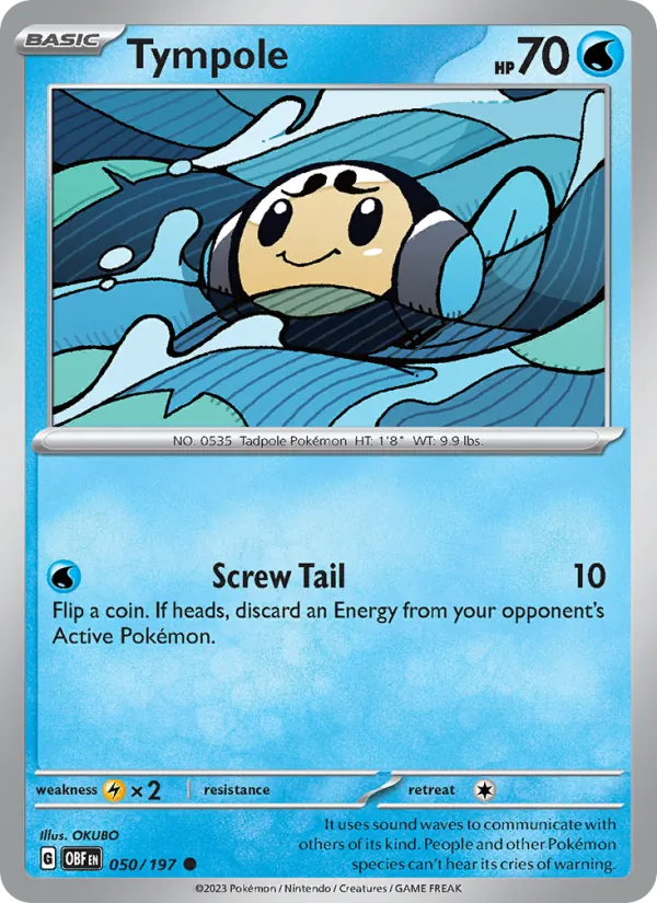 Tympole #050 – Obsidian Flames card