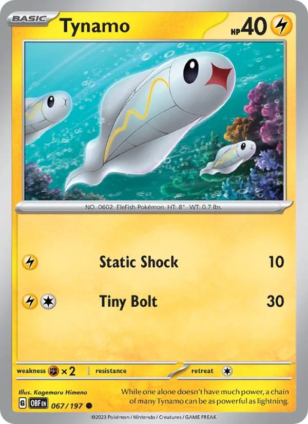Tynamo #067 – Obsidian Flames card