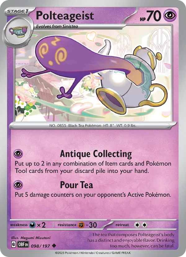 Polteageist #098 – Obsidian Flames card
