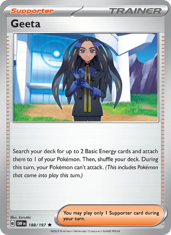 Geeta #188 – Obsidian Flames card