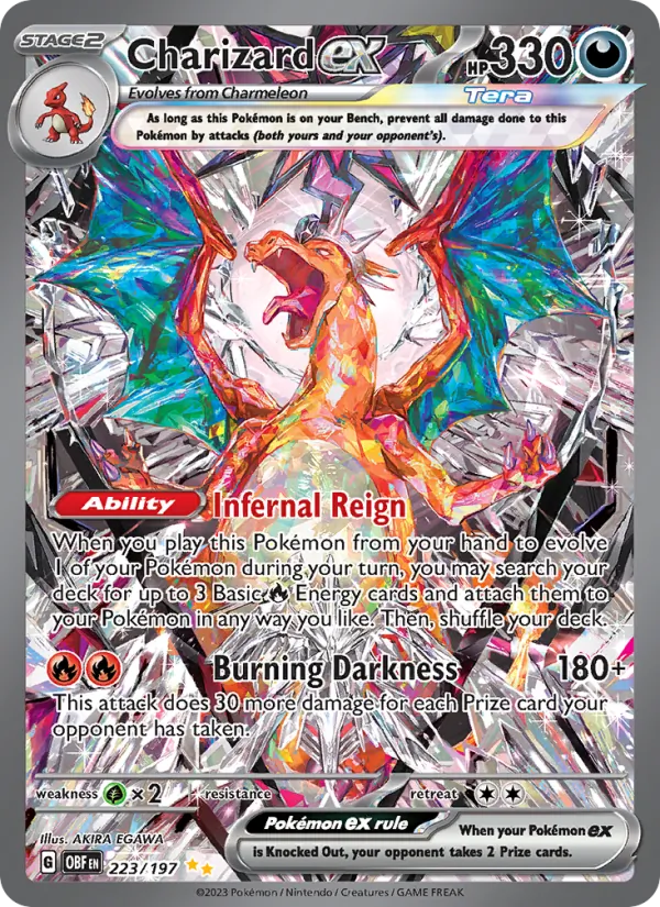Charizard ex #223 – Obsidian Flames card