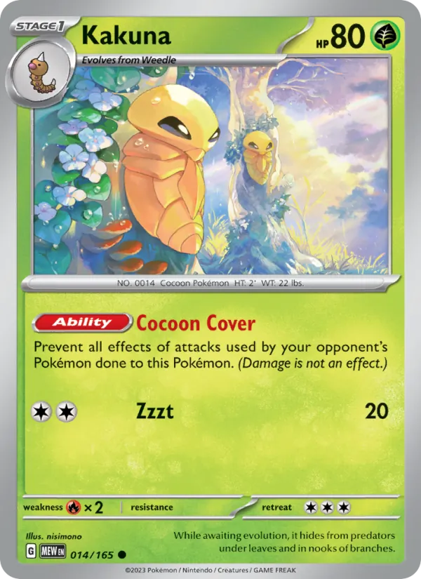 Kakuna #014 – 151 card