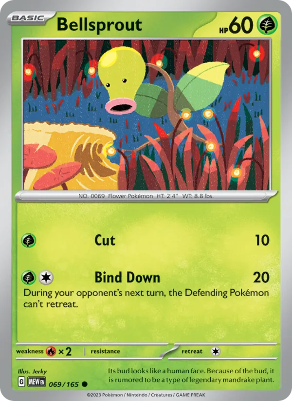 Bellsprout #069 – 151 card