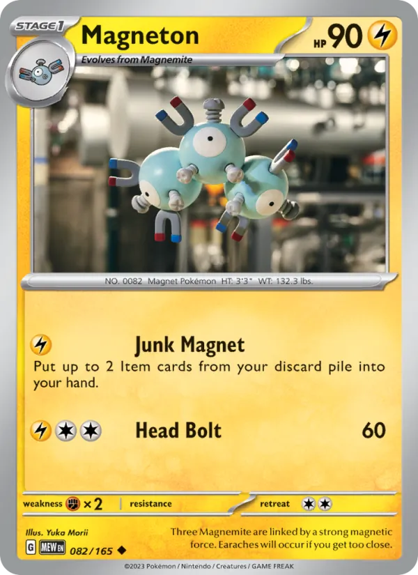 Magneton #082 – 151 card