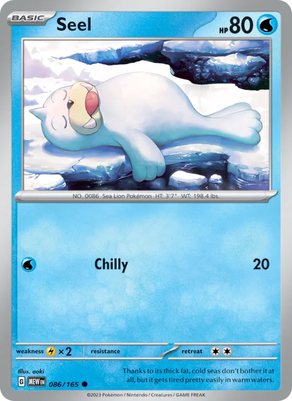 Seel #086 – 151 card