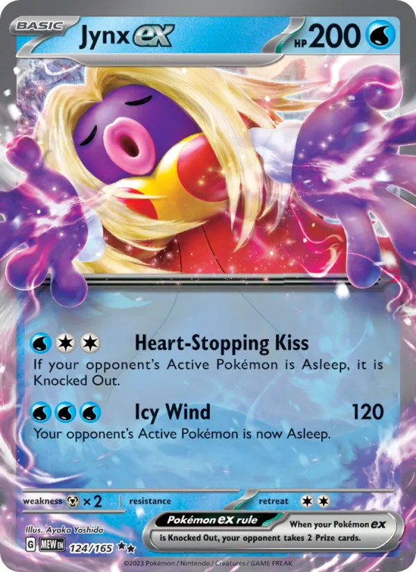 Jynx ex #124 – 151 card