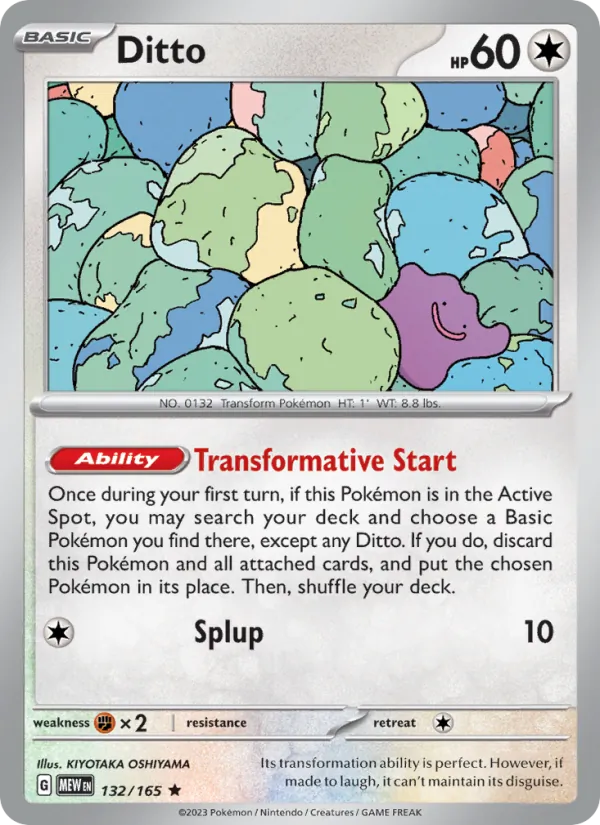 Ditto #132 – 151 card