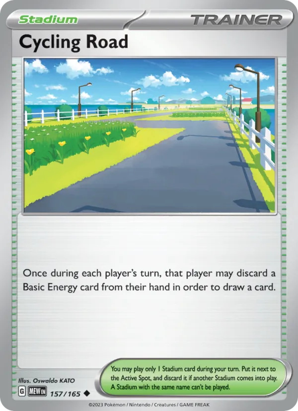 Cycling Road #157 – 151 card