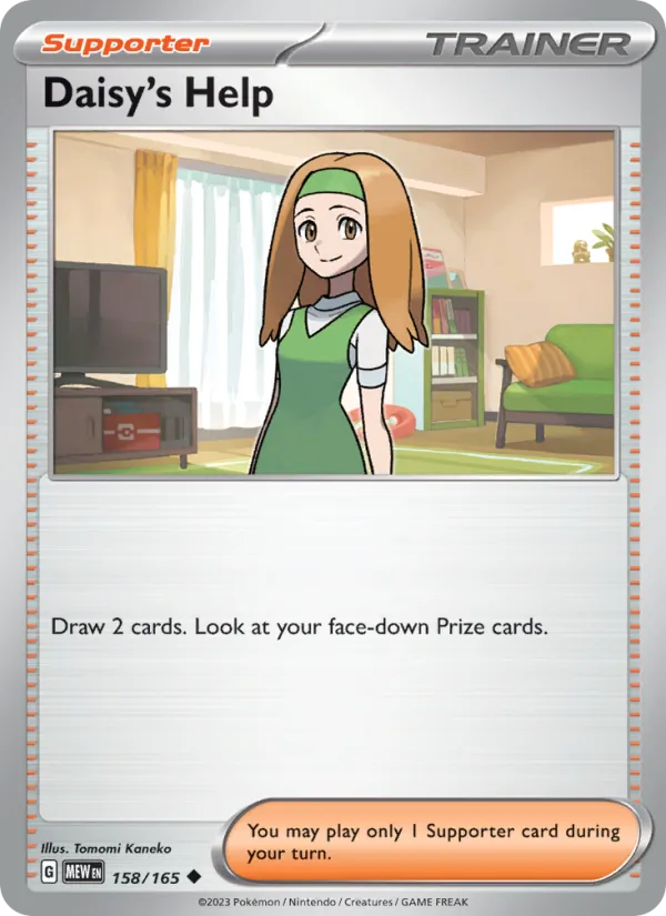 Daisy's Help #158 – 151 card