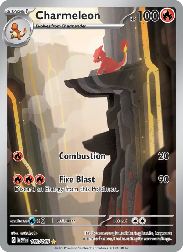 Charmeleon #169 – 151 card