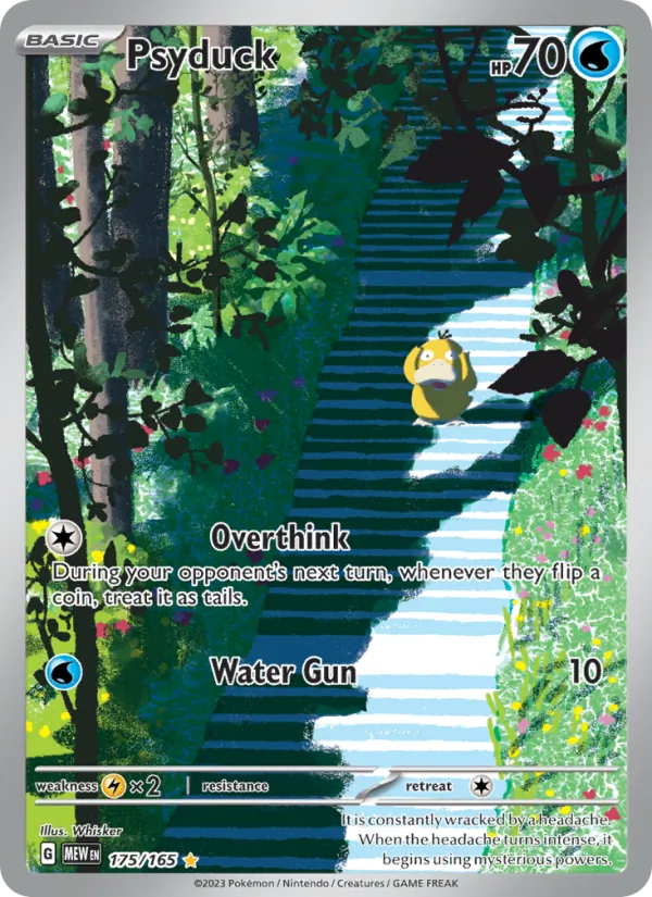Psyduck #175 – 151 card
