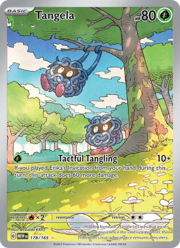 Tangela #178 – 151 card