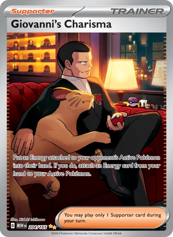 Giovanni's Charisma #204 – 151 card