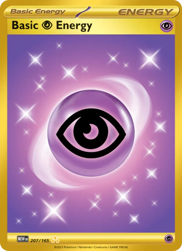 Basic Psychic Energy #207 – 151 card