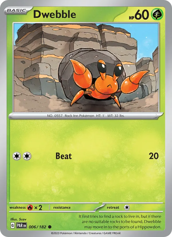 Dwebble #006 – Paradox Rift card