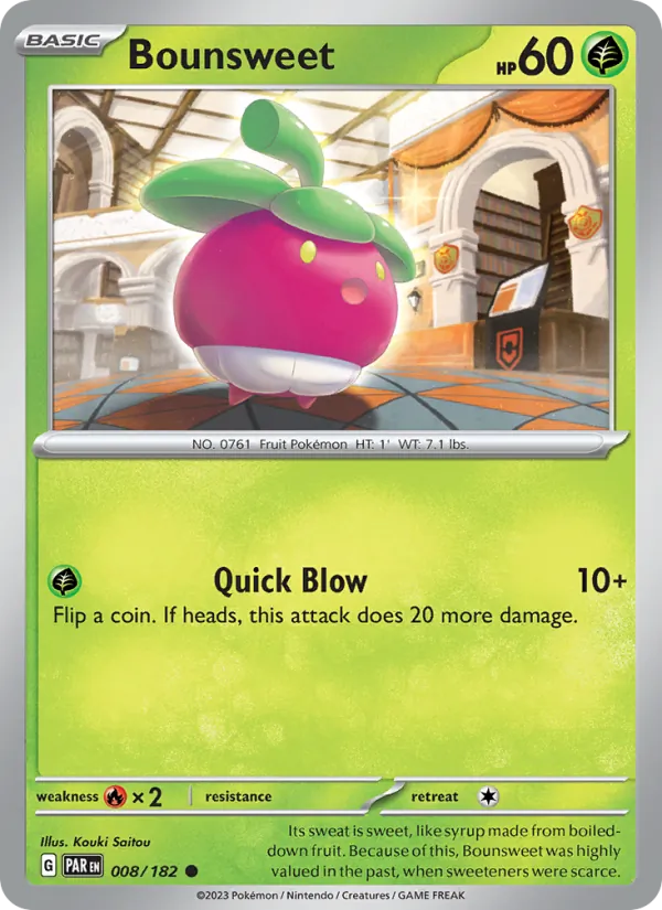 Bounsweet #008 – Paradox Rift card