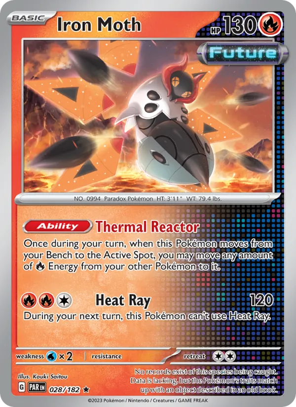 Iron Moth #028 – Paradox Rift card