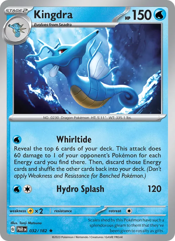 Kingdra #032 – Paradox Rift card