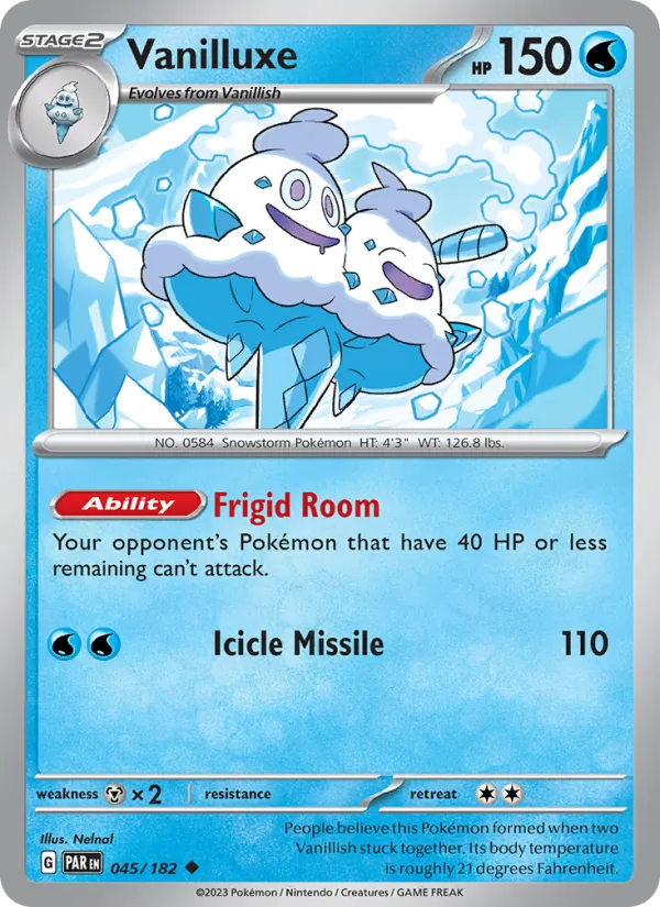 Vanilluxe #045 – Paradox Rift card
