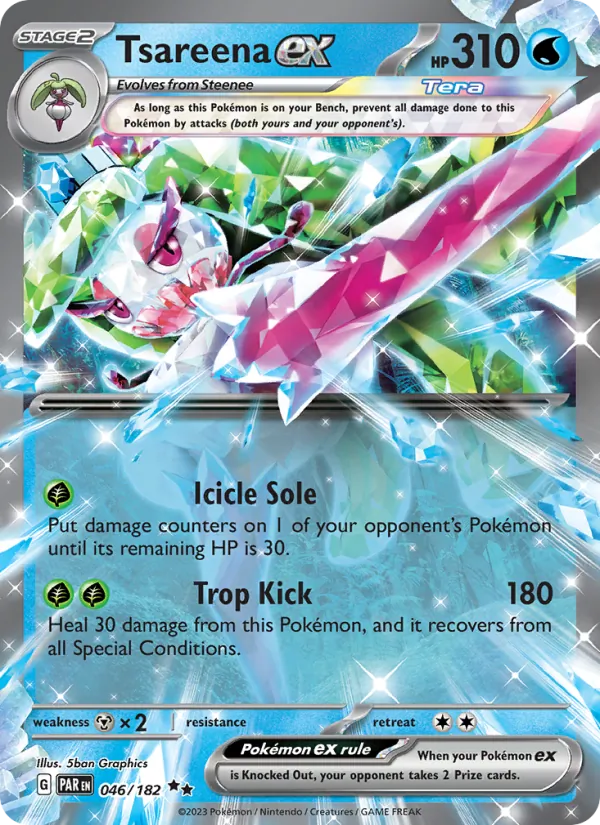 Tsareena ex #046 – Paradox Rift card