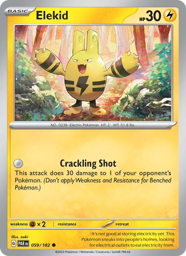 Elekid #059 – Paradox Rift card