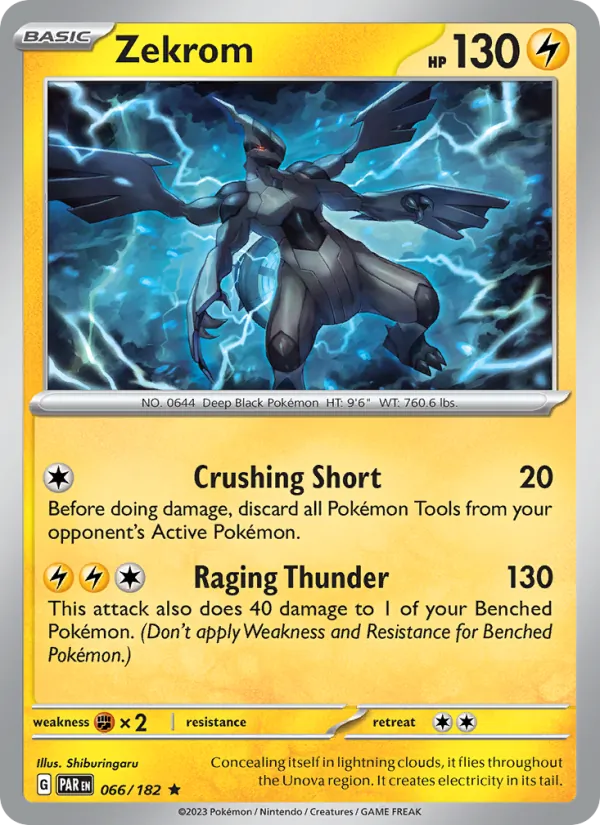 Zekrom #066 – Paradox Rift card