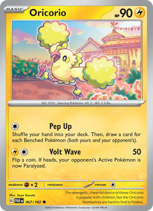 Oricorio #067 – Paradox Rift card