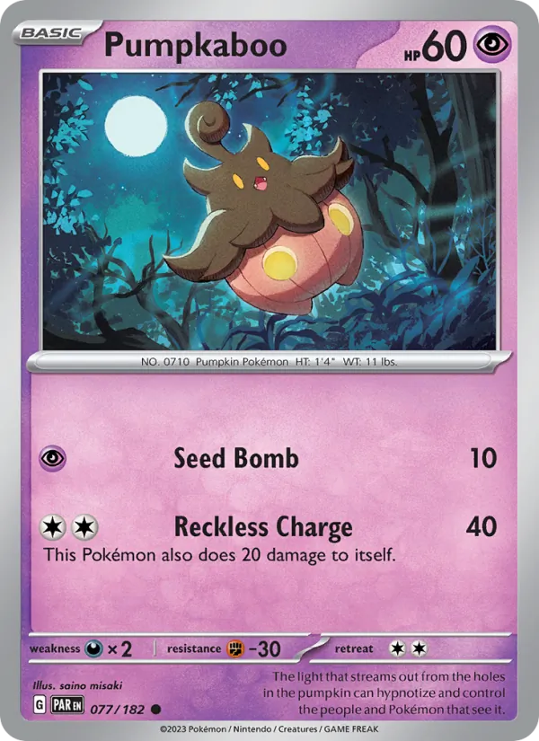 Pumpkaboo #077 – Paradox Rift card