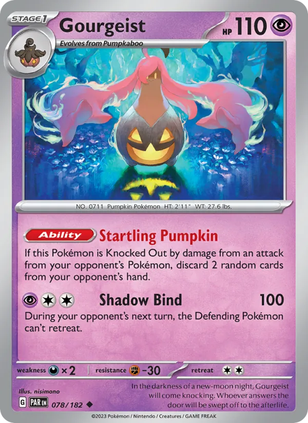 Gourgeist #078 – Paradox Rift card