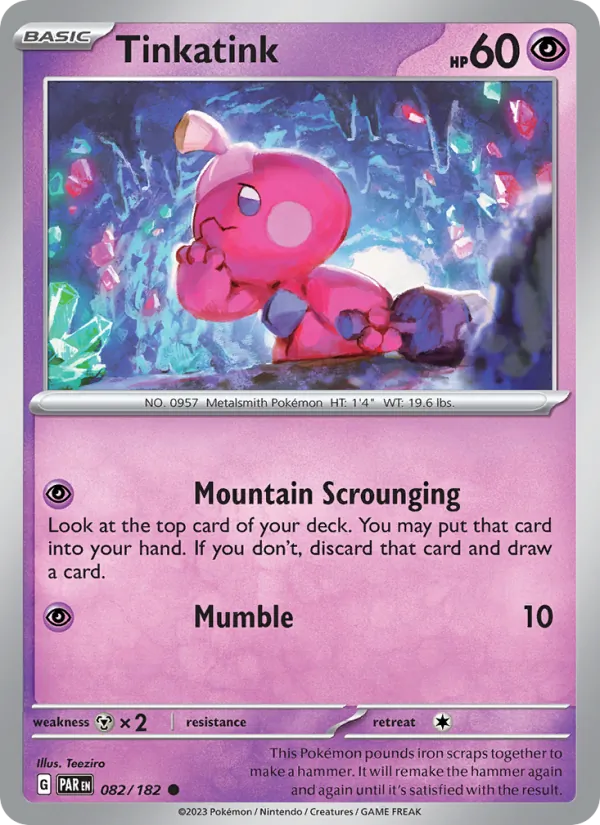 Tinkatink #082 – Paradox Rift card