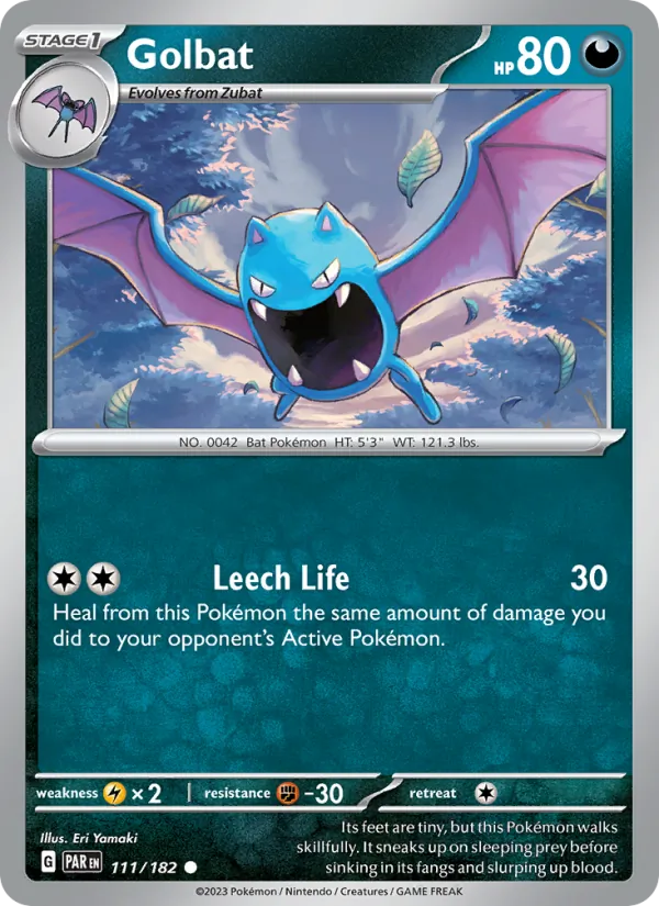 Golbat #111 – Paradox Rift card