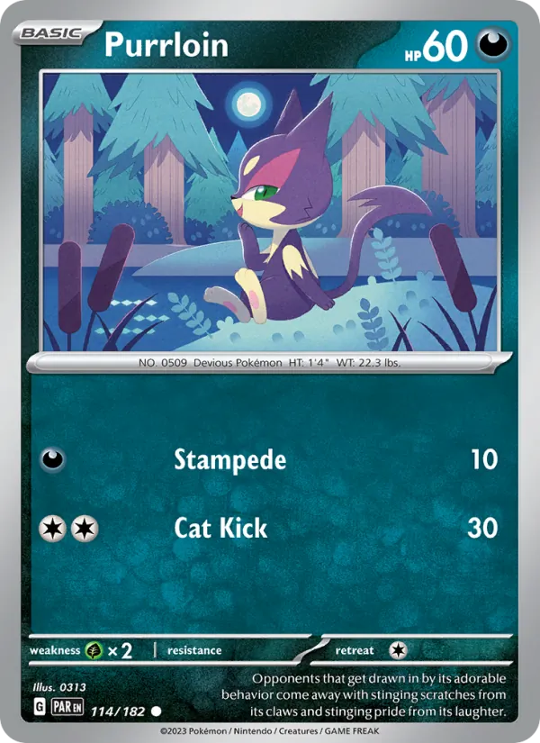 Purrloin #114 – Paradox Rift card