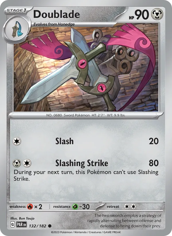 Doublade #132 – Paradox Rift card